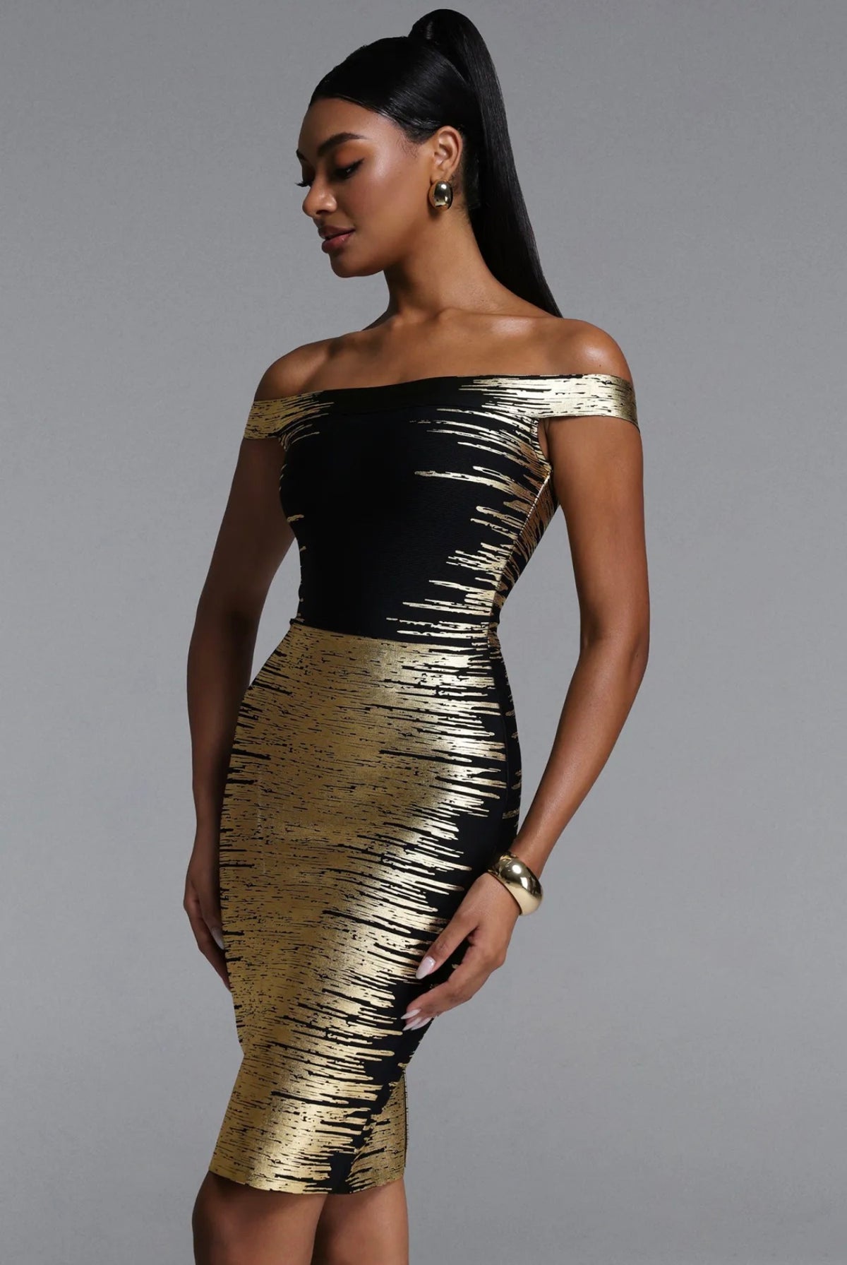 Robe de soirée Lumière d’Or